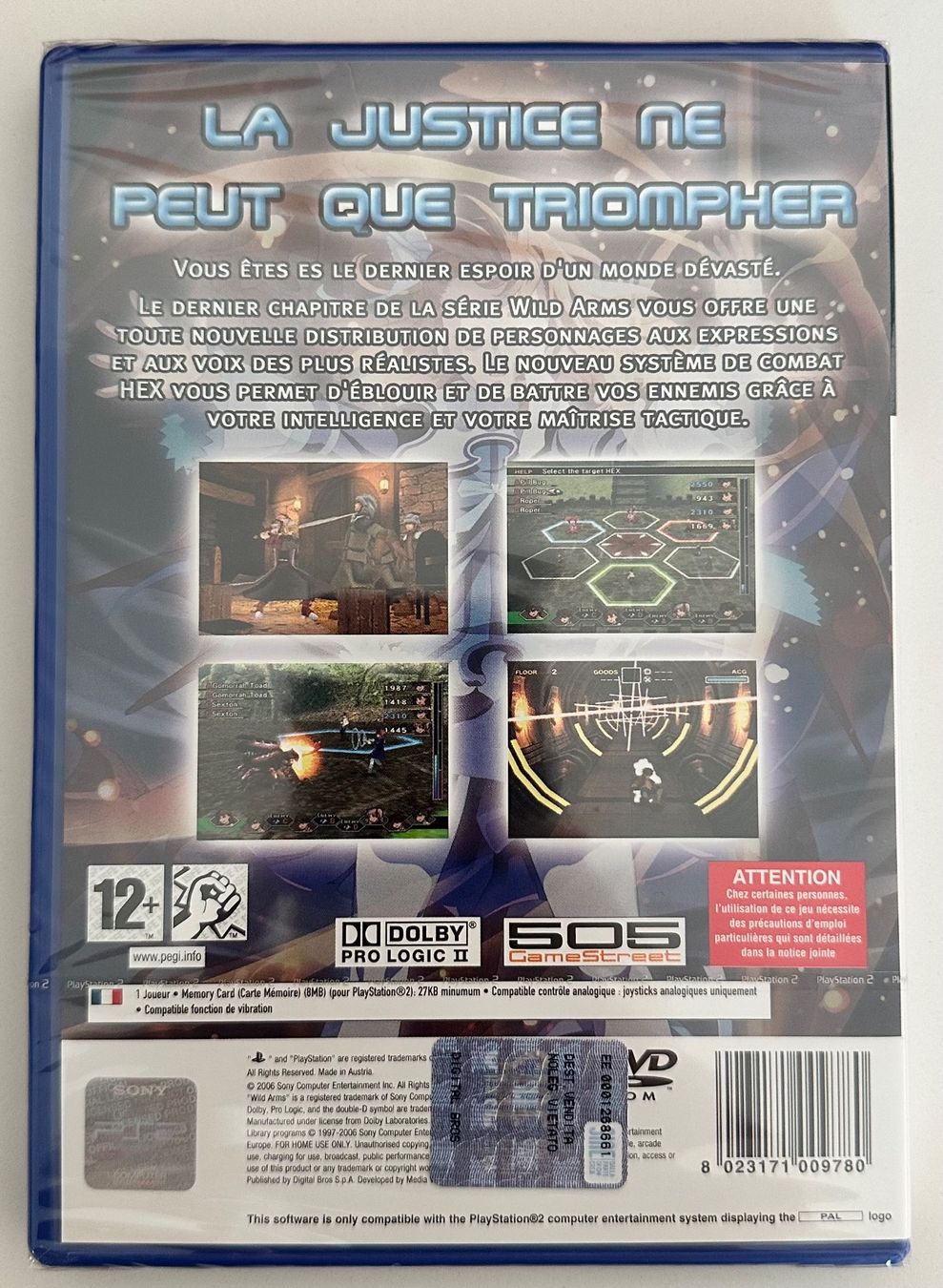 Jeux: Wild Arms 4 PS2 – Neuf avec emballage d'origine à Payerne par gil_92mn 1
