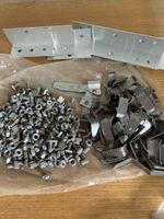 Schrauben Muttern und Winkel Metall Set neuwertig