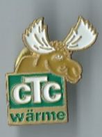 Placchette & Badge: Elch von CTC Wärme, Pin – Usato da Zürich venduto da t24_de