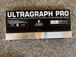Behringer Ultragraph Pro 15-Band Equalizer Rack - Ab 1Fr.
