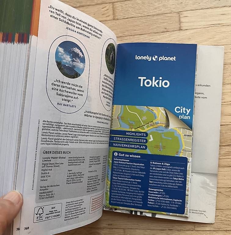 Libri: Reiseführer Japan Lonely Planet – Usato da Zürich venduto da kel_x6fk 4