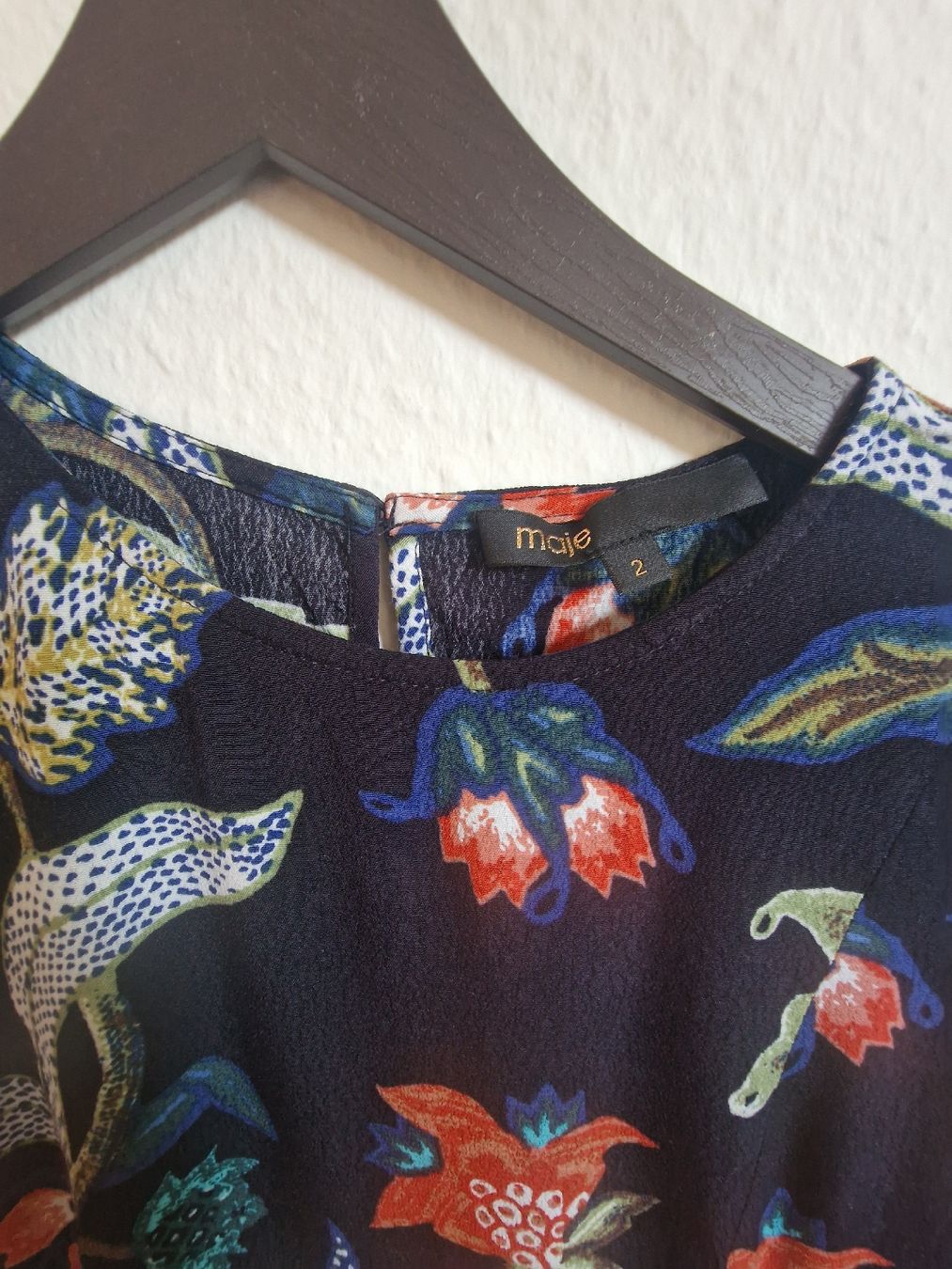 Maje Vestiti: Robe Maje imprimée – taille 2 – Usato da Pully venduto da Rose_vie 3