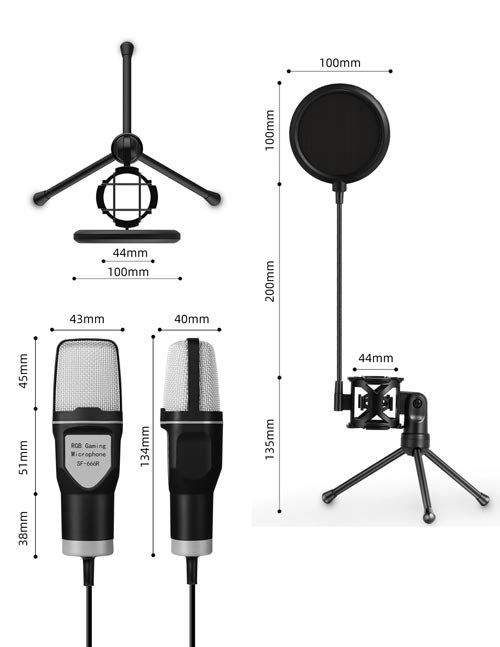 Microfoni: Kondensator USB-Mikrofon – Nuovo e nell'imballaggio originale da Liestal venduto da OMAROSHOP 6