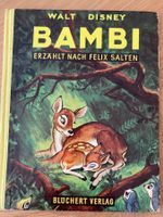 Walt Disney Bambi Buch Felix Salten gebraucht 1951
