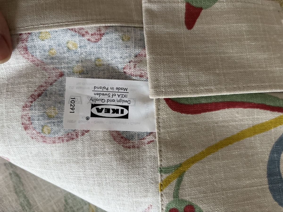 Tende: 2 Ikea Vorhang mit Vogel Motiv – Nuovo e nell'imballaggio originale da Schattdorf venduto da natakara 2