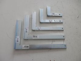 Metall Anschlag Winkel Set , 90 Grad , 5 Stück , Neu