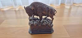 Marc Pierce Bison Skulptur "American Icon" Big Sky 54