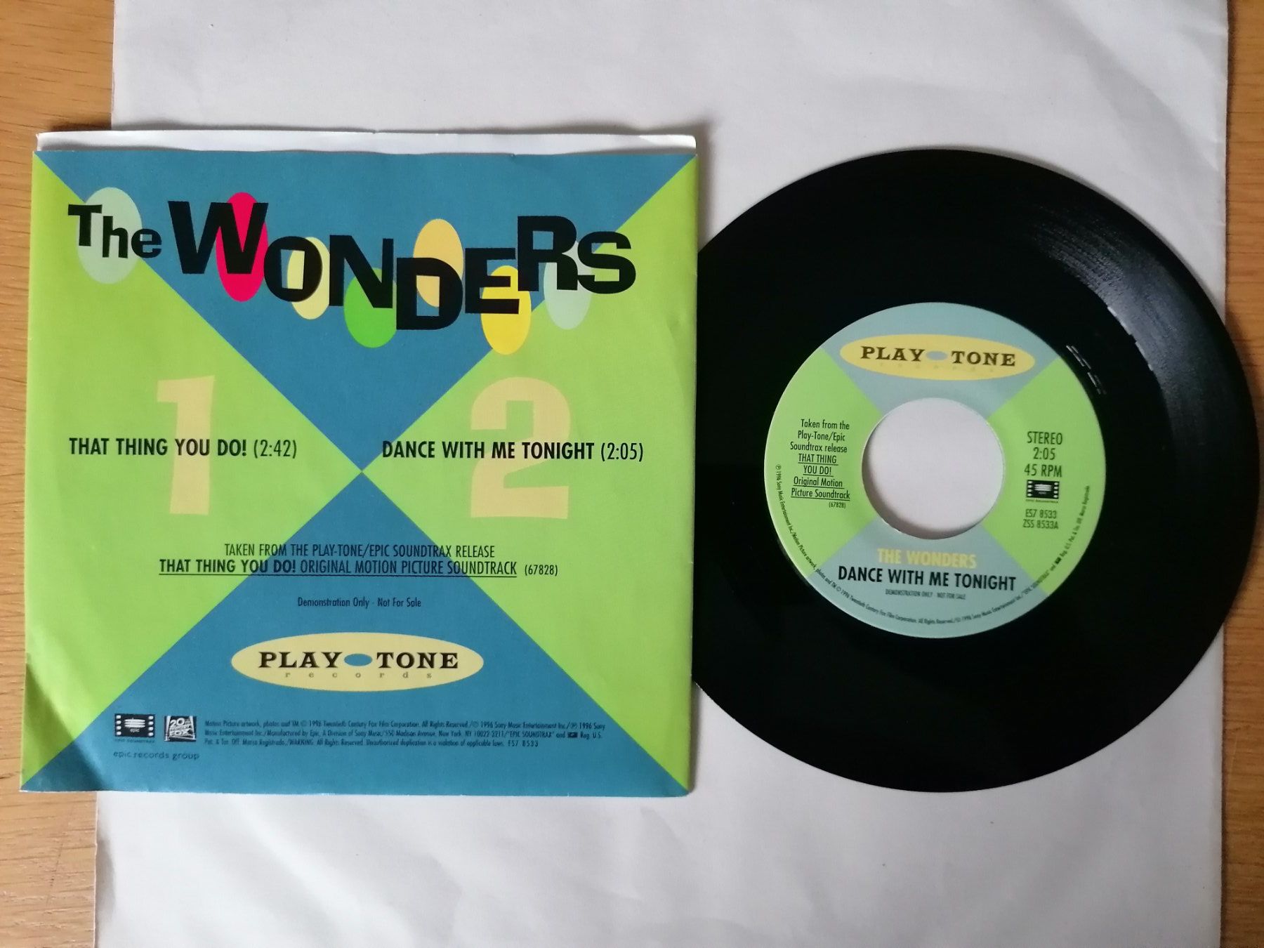 Dischi in vinile: The Wonders --  That Thing You Do – Usato da Beinwil am See venduto da Funkthesizer 1