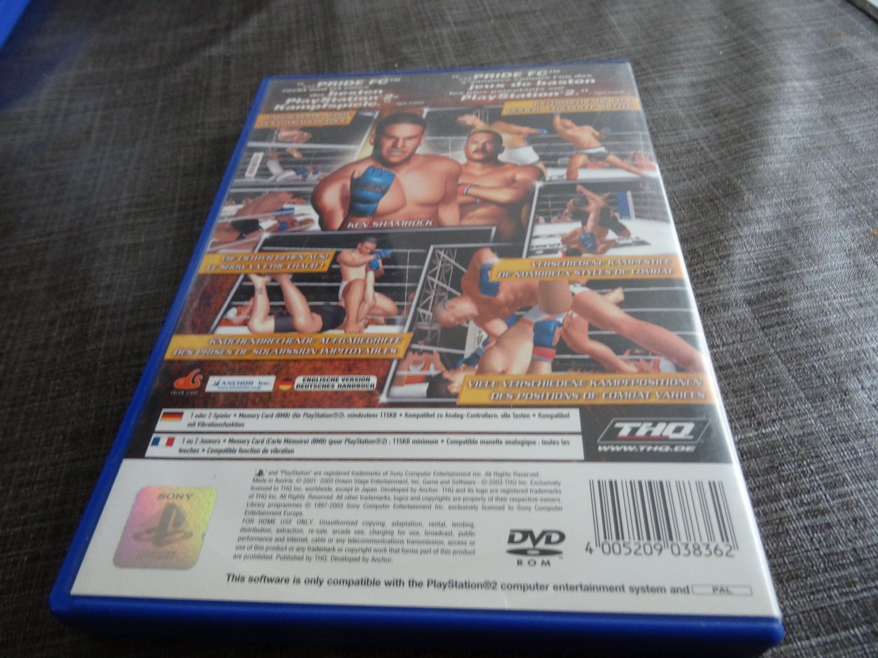 Sony Giochi: Pride FC Fighting Championships PS2 – Usato da Olten venduto da Disc-Ausverkauf 2