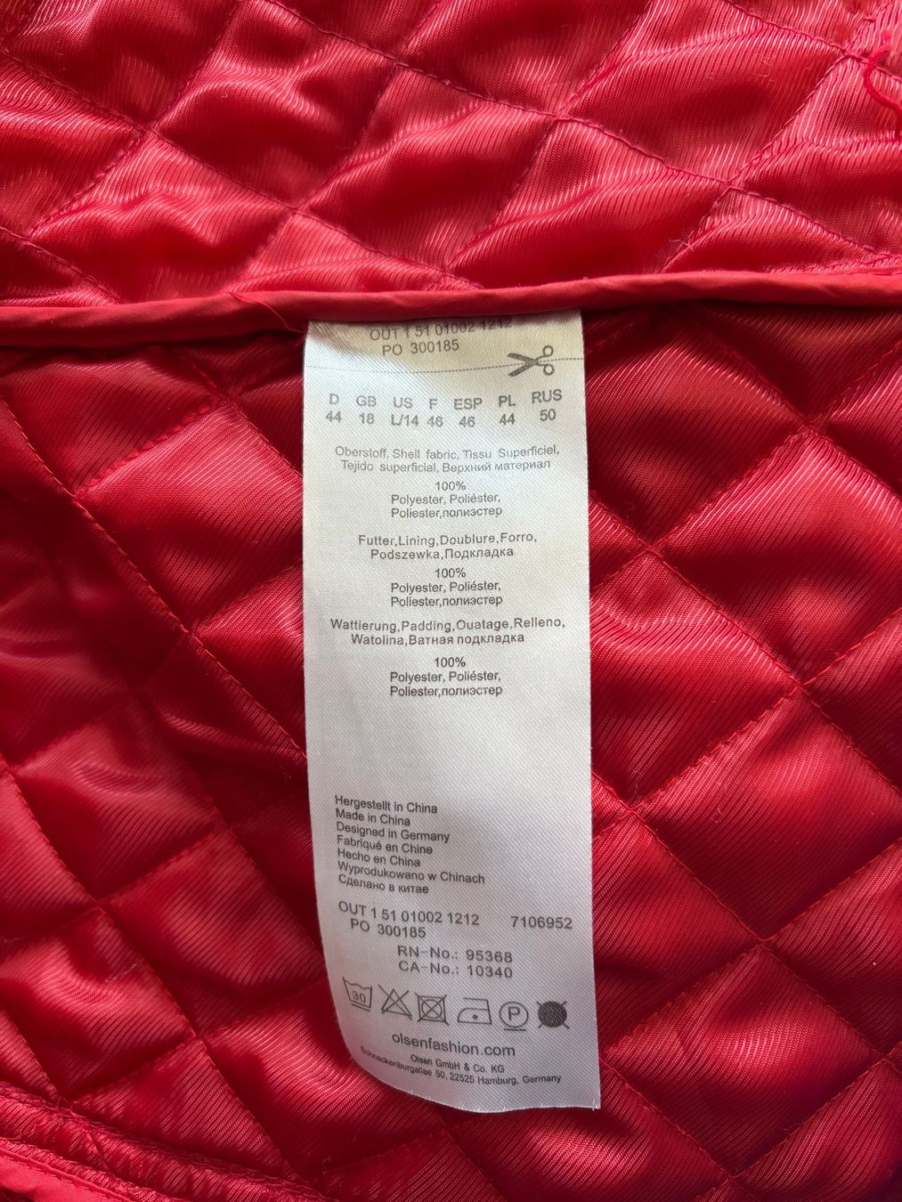 Giacche: OLSEN Steppjacke neuwertig – Nuovo (secondo la descrizione) da Merishausen venduto da yourdream 6