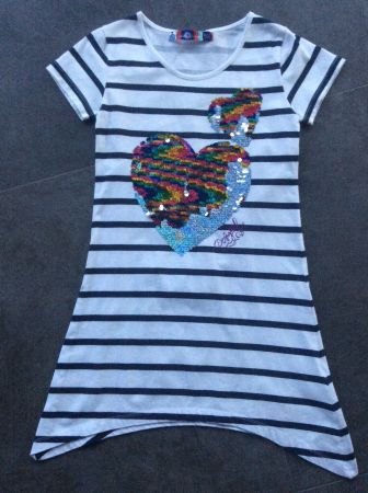 T-shirt long Desigual 11-12 ans