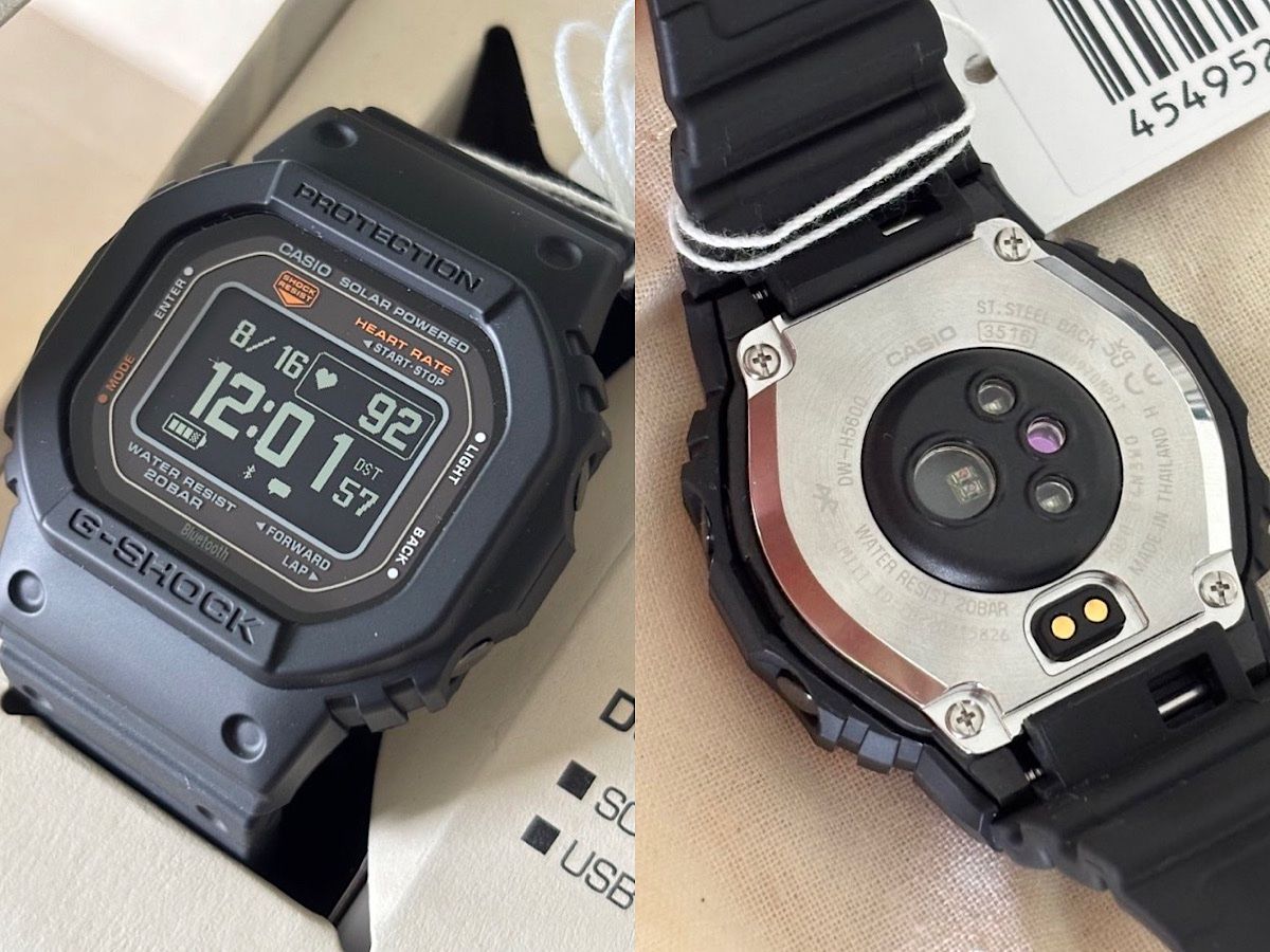 Casio Smartwatch: Casio G-Shock G- Squad Bluetooth Solar DW-H5600 – Neuf avec emballage d'origine à Mellingen par Guilhermefurlan