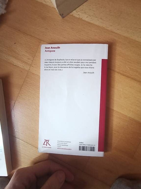 Libri: Livre antigone – Usato da La Corbaz venduto da Emma22cj 1