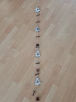 Weihnachtsgirlande aus Holz 'Tannenbäume'