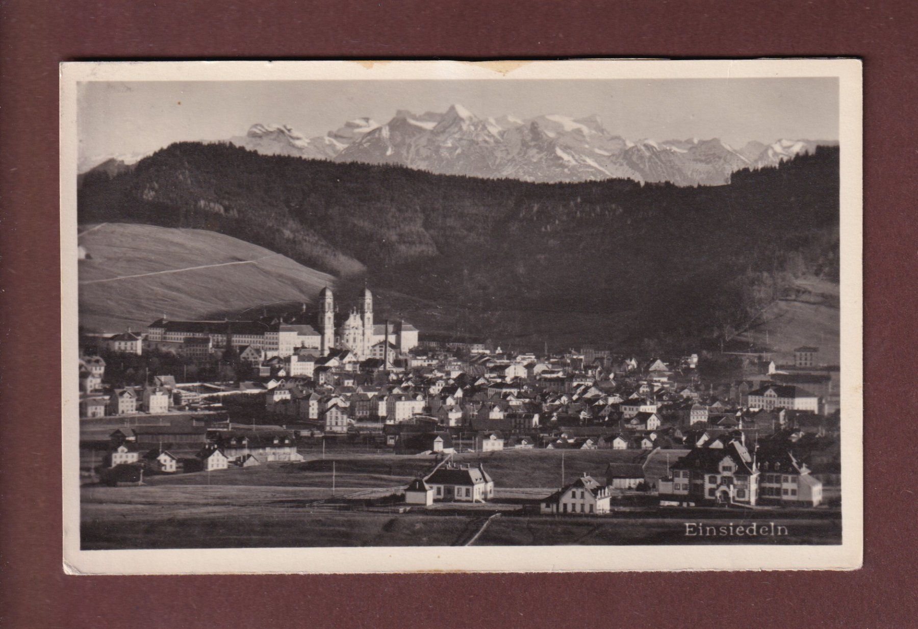 Cartoline postali: EINSIEDELN - 1934 – Usato da Pully venduto da nicecards-shop