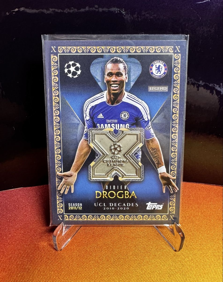 Topps Carte collezionabili: D. Drogba / Match Attax Extra 25-26 / Relic UCLD-DD – Nuovo (secondo la descrizione) da Berneck venduto da GL-Tradingcards