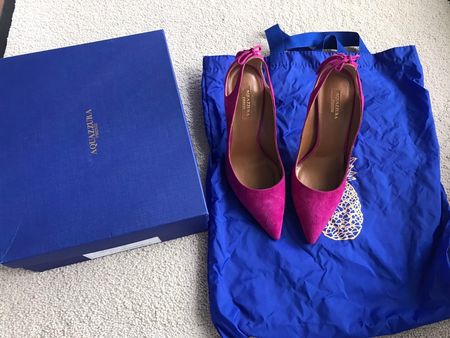 AQUAZZURA FIRENZE  HIGH HEEL  Farbe: Orchid  GR.38,5