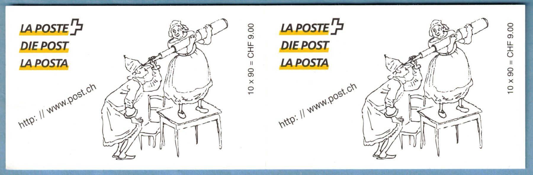 Tutti i francobolli: 1999  Marken-Heft  Comics  postfrisch – Nuovo (secondo la descrizione) da Mellingen venduto da Ginger 1