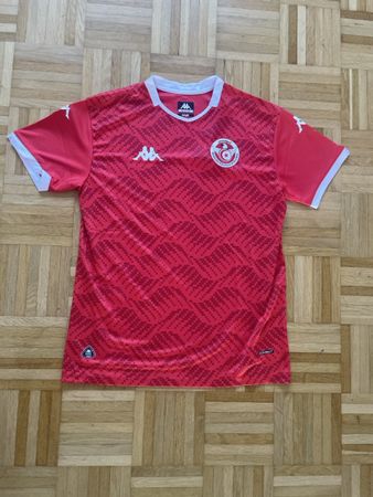 Fussballtrikot Tunesien Rot Grösse M 