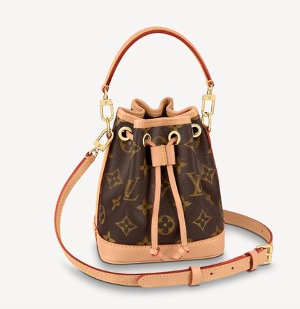 ❤️ Louis Vuitton Nano Noe MNG Canvas