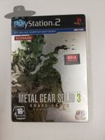 Metal Gear Solid 3 - Snake Eater / NEU sealed PS2 Steelbook