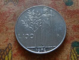 ITALIE  100  Lire  1972