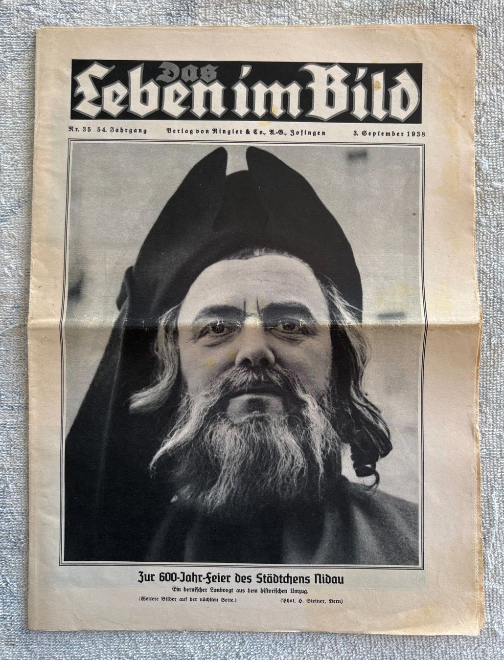 Zeitschriften & Magazine: DAS LEBEN IM BILD 03. SEPTEMBER 1938 – Gebraucht aus Ostermundigen von wini63