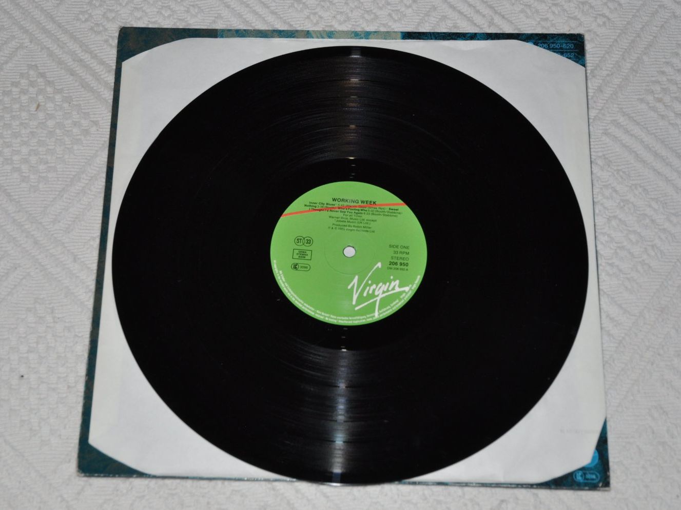 Dischi in vinile: LP Working Week - Working Nights – Usato da Boll venduto da Theodora15 3