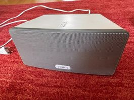 Sonos PLAY:3 WLAN-Lautsprecher Weiss/Grau – gebraucht