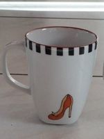Porzellan Tasse, handbemalt