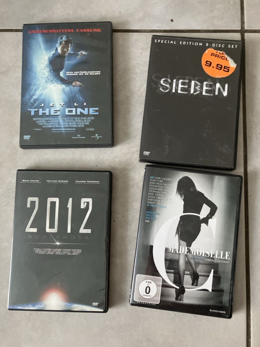 Tutti i DVDs: DVD 2012/the one/sieben/mademoisell C – Usato da Spreitenbach venduto da Strolch