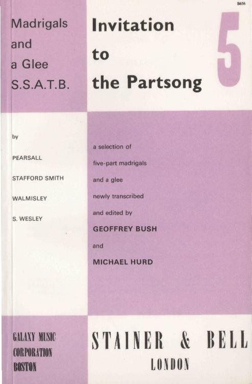 Libri: Invitation to Partsong Vol 1-5 – Nuovo (secondo la descrizione) da Neuchâtel venduto da Babotschk 4