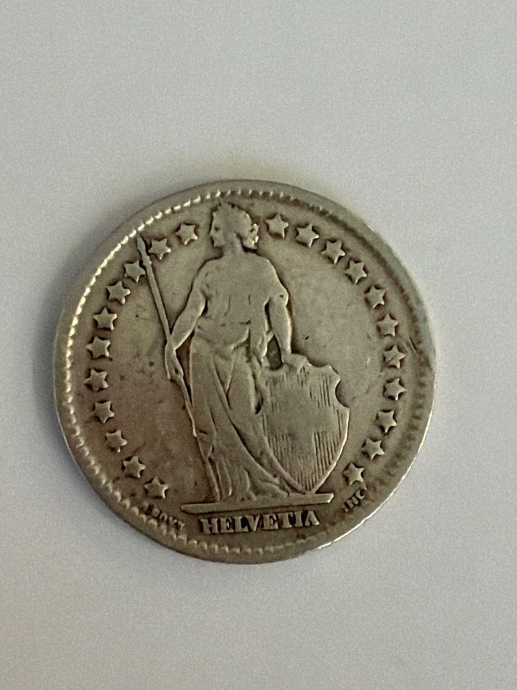 Tutti le monete: 1.- silber 1910 (55) – Usato da Bonstetten venduto da juliestore 1