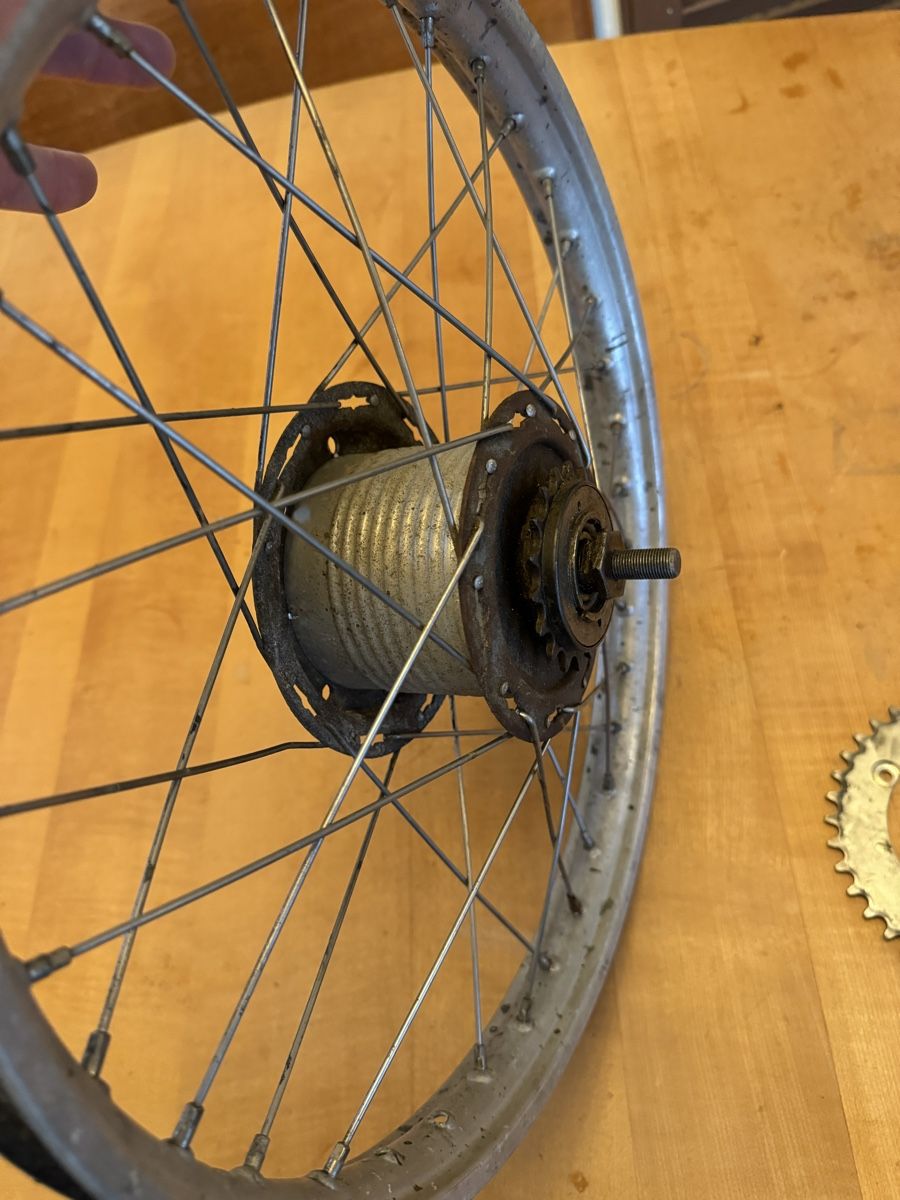 Pneumatici & Ruote complete: Mofa Sachs Hinterrad – Usato da Dübendorf venduto da Sachs621 5