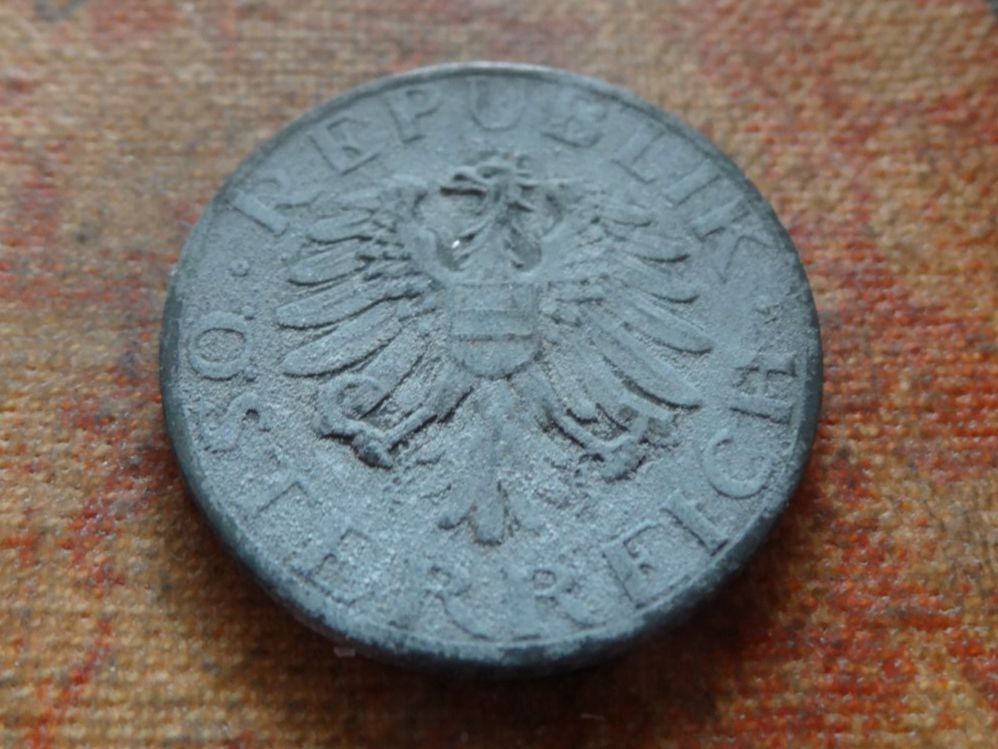 Tutti le monete: AUTRICHE  5  Groschen  1968 – Usato da Romanel-sur-Lausanne venduto da Swift13 1