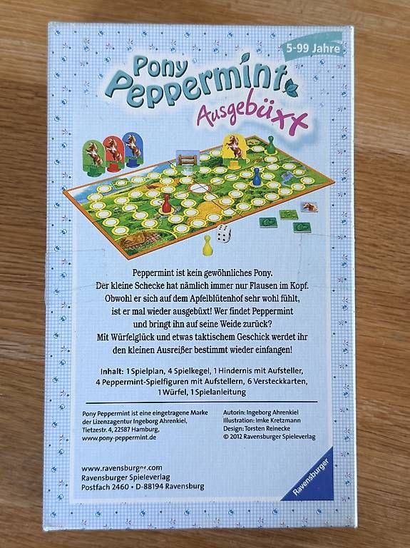 Ravensburger Giochi: Pony Peppermint - Ausgebüxt - Ravensburger – Usato da Gümligen venduto da Sally777 1