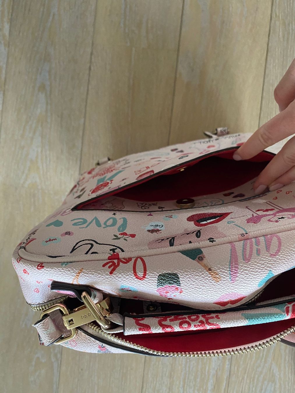 Zaini: Parfois 2-in-1 Rucksack / Handtasche rosa – Usato da Wädenswil venduto da coconut1289 7