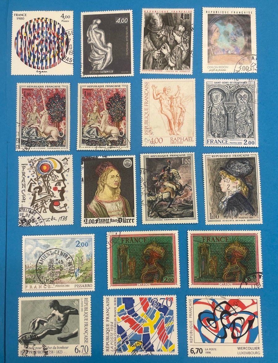 Tutti i francobolli: Frankreich Lot diverse gestempelte Gross Marken – Usato da Sirnach venduto da Melisangi 2