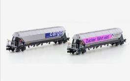 Hobbytrain Güterwagen Set, Zuckertransport, Neuwertig!