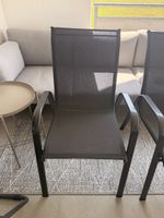 Gartenstuhl Metall, Antrazit, top Zustand