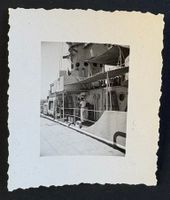 ANTIKES FOTO KRIEGSSCHIFF
