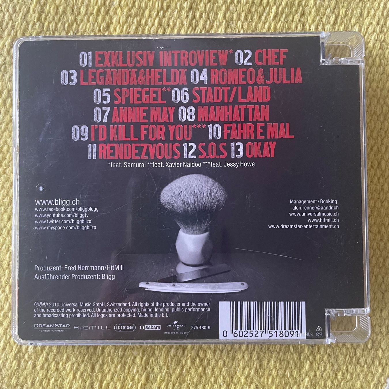 CD: BLIGG-BART ABER HERZLICH – Usato da Rorschacherberg venduto da CD-Roli 1