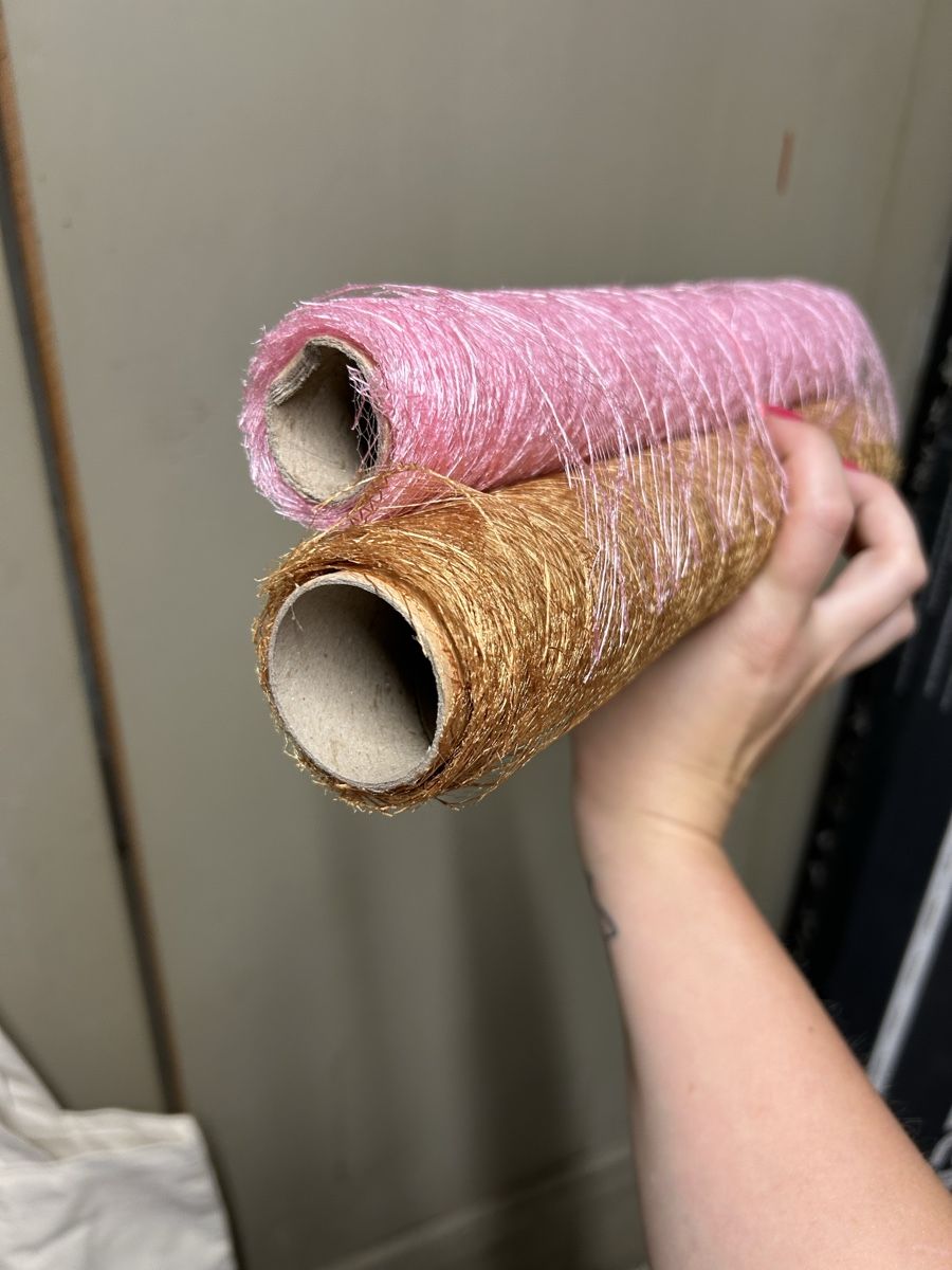 Rubans décoratifs: Zwei Rollen Deko-/Bastelband gold pink  – Neuf (Voir description) à Hauptwil par mpr_zcr7 1