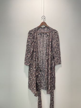 ROBE VANESSA BRUNO SOIE(TAILLE- 36)
