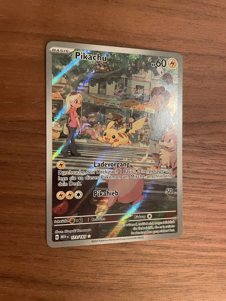 Pokémon Cartes à collectionner: Pikachu 151 - DE  -173/165 AR - Pokemon – Neuf (Voir description) à Zürich par ale_5cxq 1