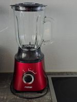 Standmixer Rotel rot metallischer Lack mit Glasaufsatz