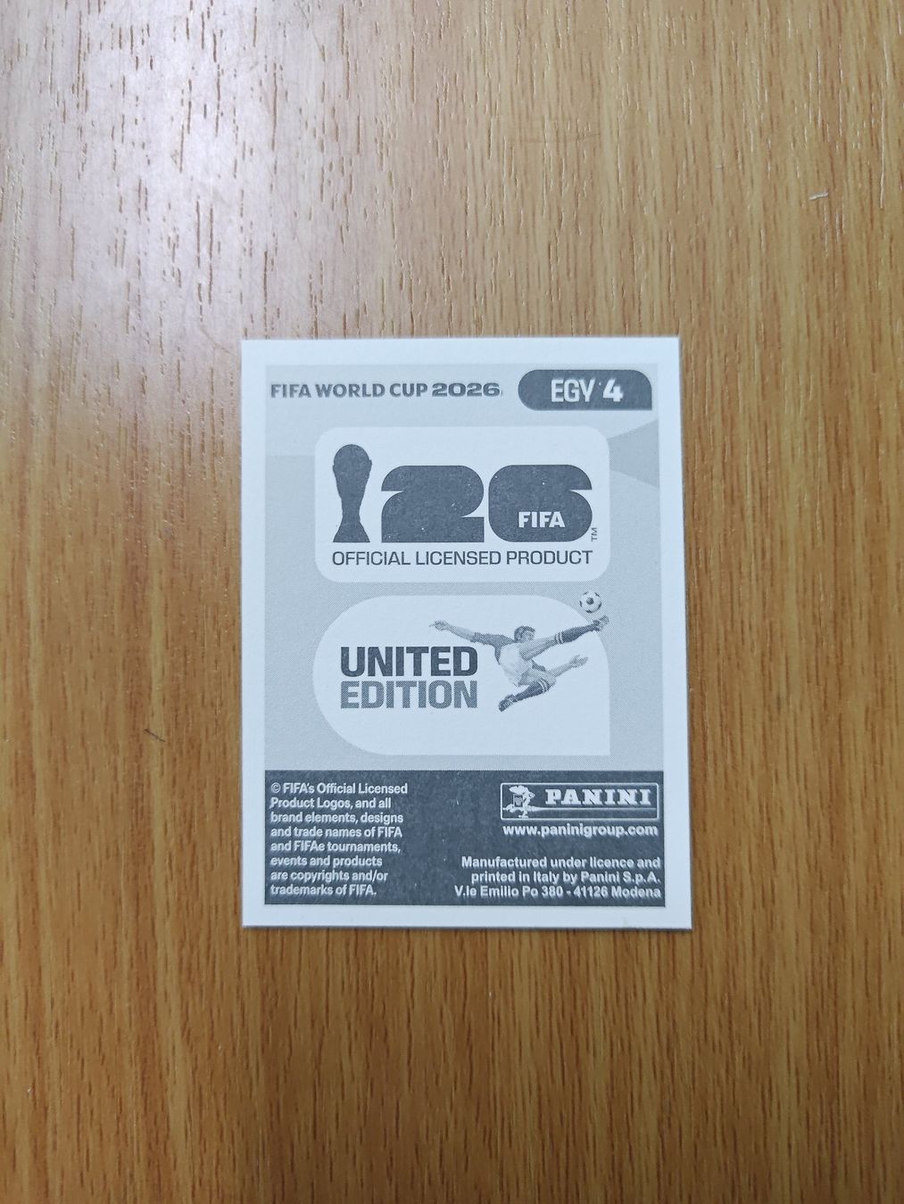 Panini Carte collezionabili: Panini WM 2026 Sticker - EGY 4 – Usato da Hochdorf venduto da all_u_want 1