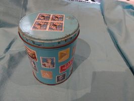 alte Blechbüchse - Briefmarken - Bouillon Herkules, Muttenz