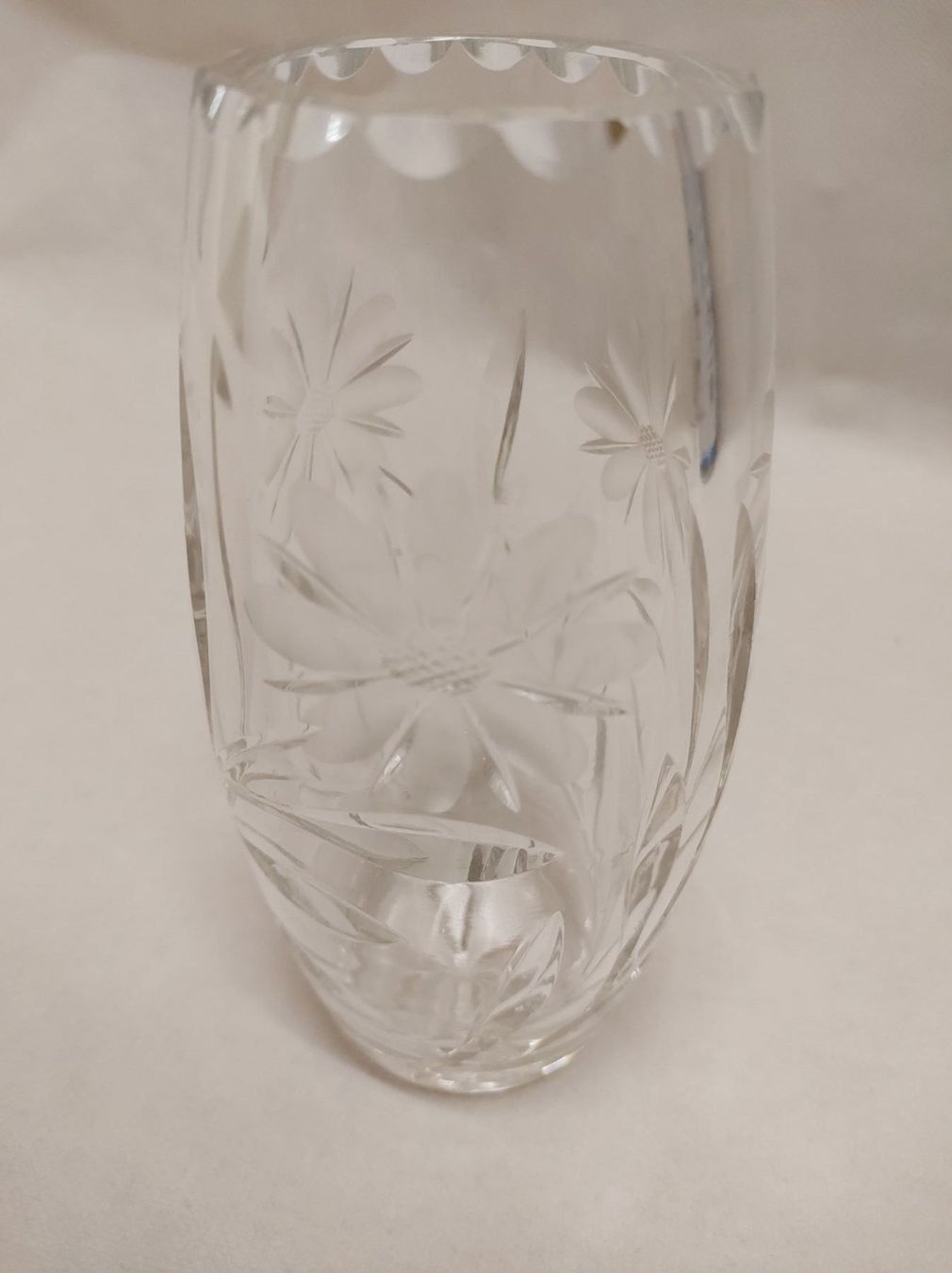 Vasen & Gefässe: GLAS VASE ** MASSIV ** GESCHLIFFEN – Gebraucht aus Lupfig von Womewome 6