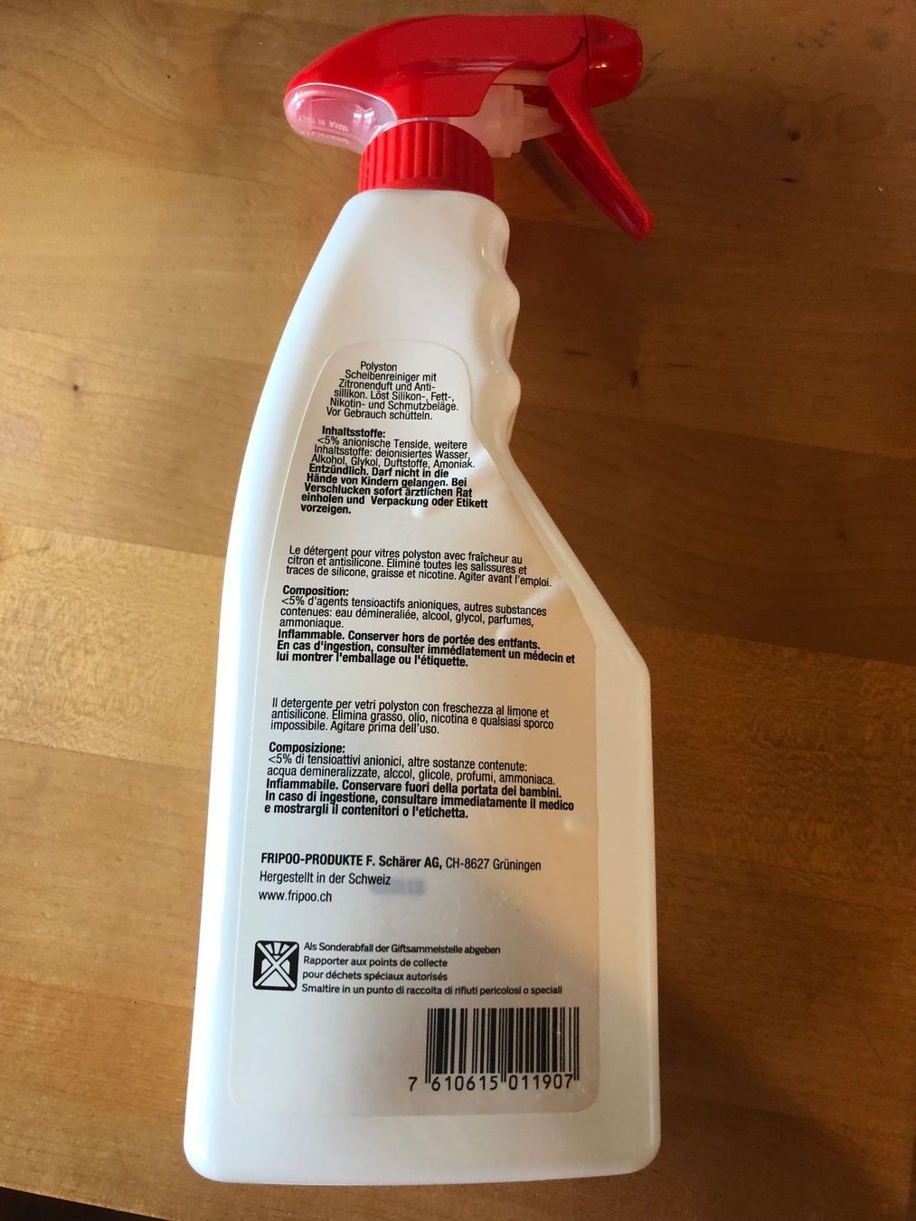 Prodotti di pulizia: Scheibenreiniger Polyston 500 ml – Nuovo e nell'imballaggio originale da Zürich venduto da ch3906 1